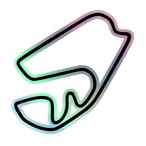 Sticker routekaart Autódromo de Interlagos