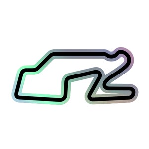 Sticker Watkins Glen-trackkaart