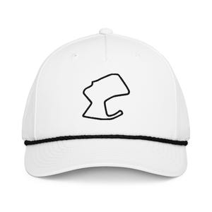 Laguna Seca Raceway Track Map Hat