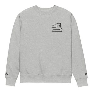 Sebring International Raceway Track Map Sweatshirt mit Rundhalsausschnitt