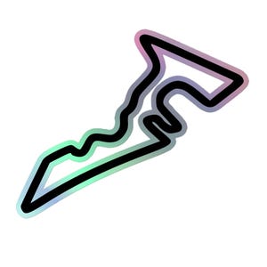COTA (Circuit of the Americas) Rennstrecken-Aufkleber