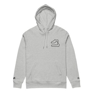 Sudadera con capucha y mapa de la pista de Sebring International Raceway