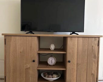 Sideboard | Solid Wood TV Stand | Natural Wood