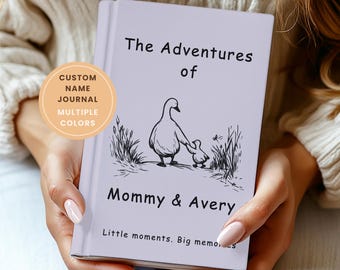 Mom Gift From Kids: Personalized Memories with Mom Journal, Family Adventure Book, Baby Shower Gift for New Mom, Mother's Day Keepsake Book