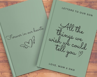 Verlies van babydagboek, brieven aan onze baby, cadeau zwangerschap verlies, doodgeboren cadeau, miskraam cadeau voor moeders vader baby verlies cadeau herdenkingsboek