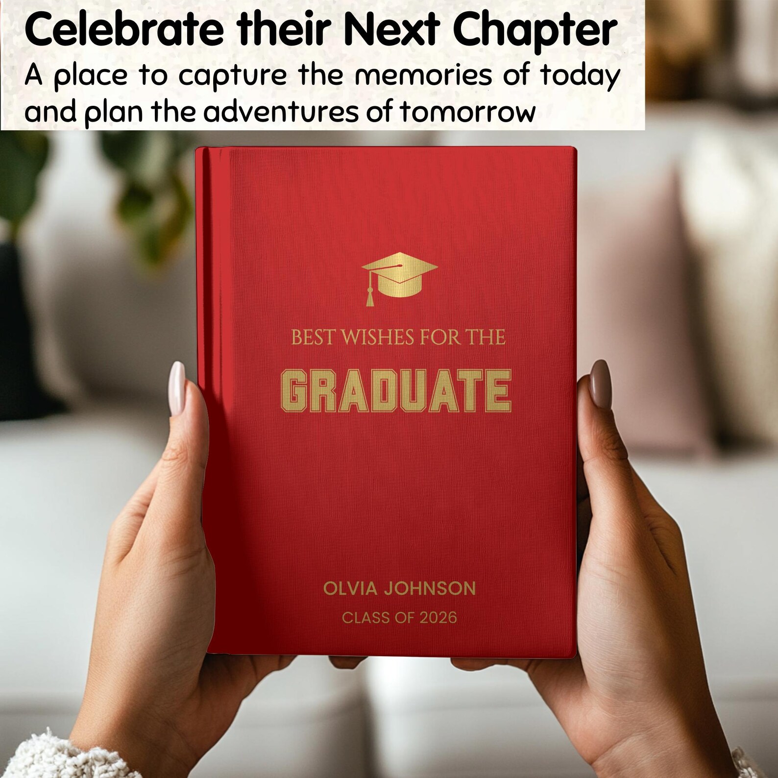 Graduation Message Book Personalized Graduation Book: Graduation Guest Book, Graduation ...