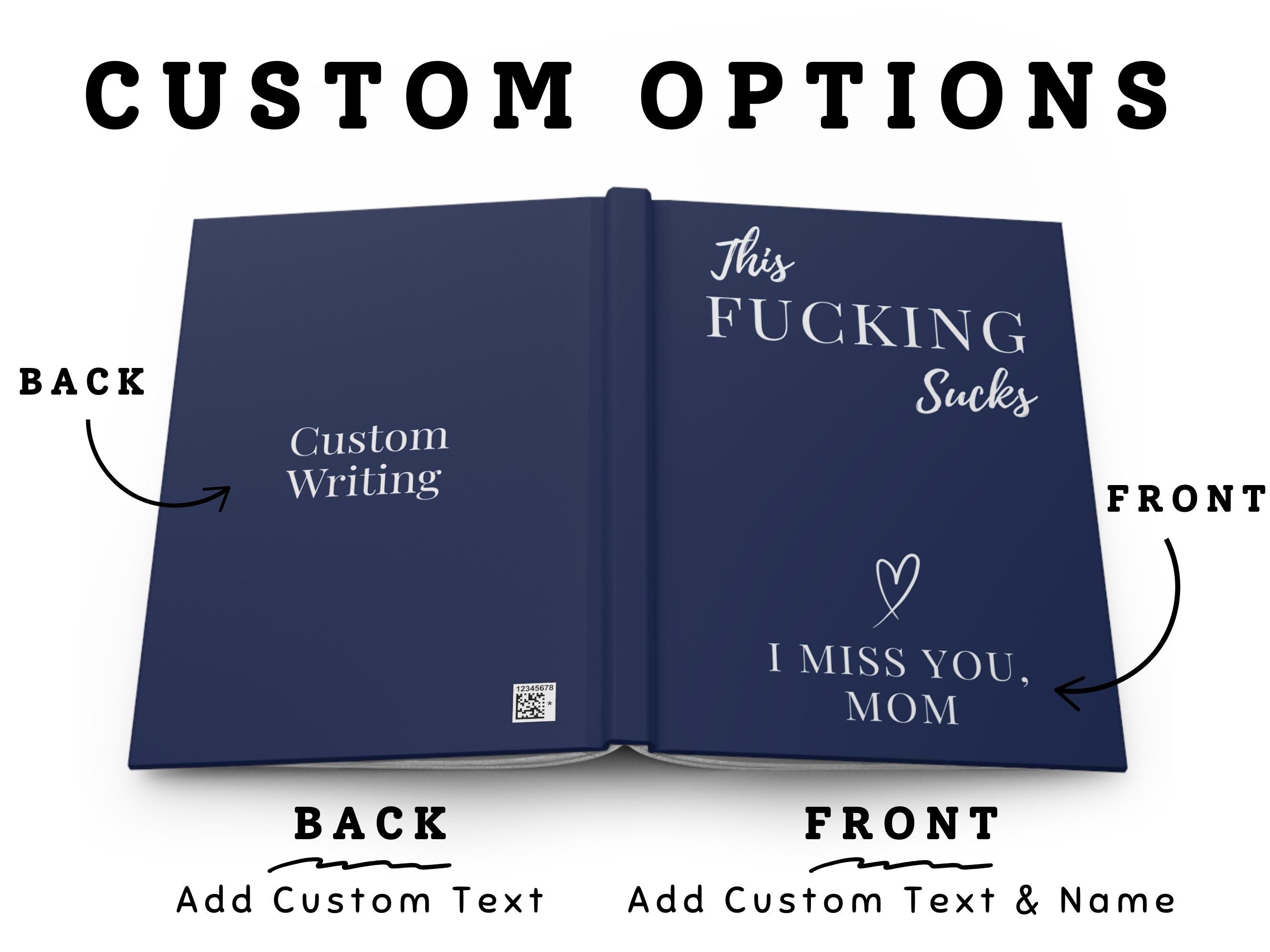 Custom Grief Journal Loss of Mother Father Letters to My Husband Wife Memorial Gift Personalized Sympathy Gift Condolence Gift