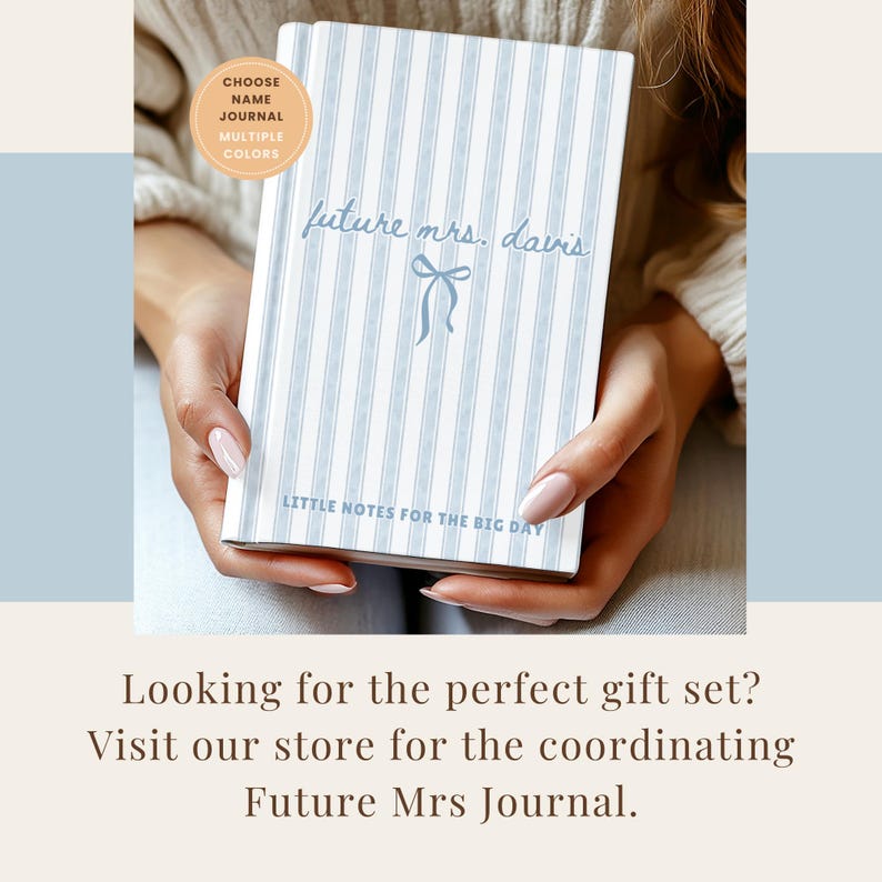 Personalized Future Mrs. Mug – Engaged Mug, Bride to Be Gift, Stripped Custom Coffee Mug, Bridal Shower Gift, Engagement Gift Mug, Bride Mug image 11
