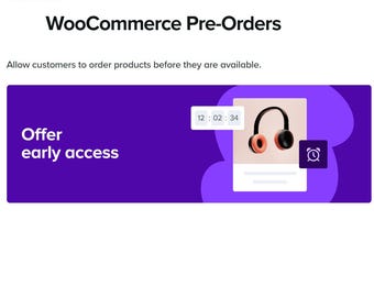 Précommandes WooCommerce - 2.3.3