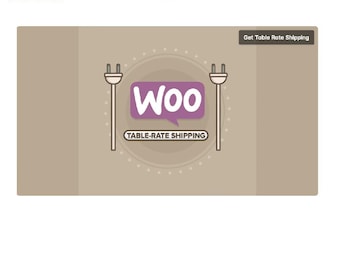 Table des tarifs d'expédition WooCommerce - 3.6.1