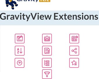 Collection GravityView 2.53 et tous les modules complémentaires