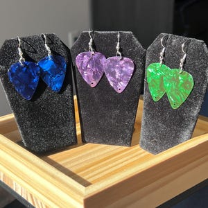 Guitar Pick Earrings