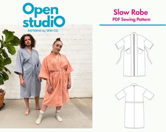 Slow Robe -  PDF Sewing Pattern