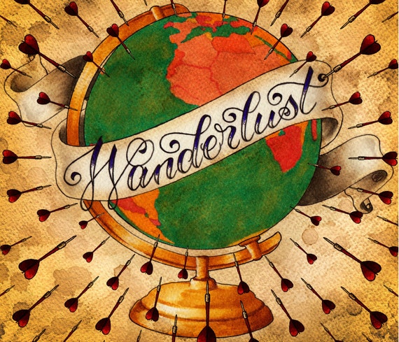 Wanderlust (8x10 signed print)