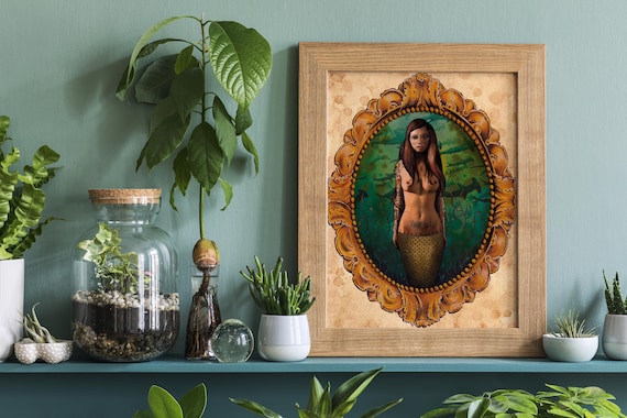 The Abysmal Abyss, tattooed (signed print)