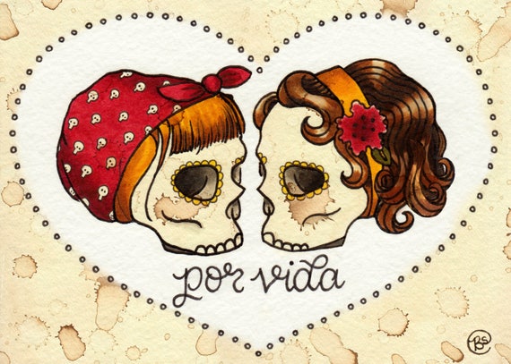 Por Vida (11x14 print)