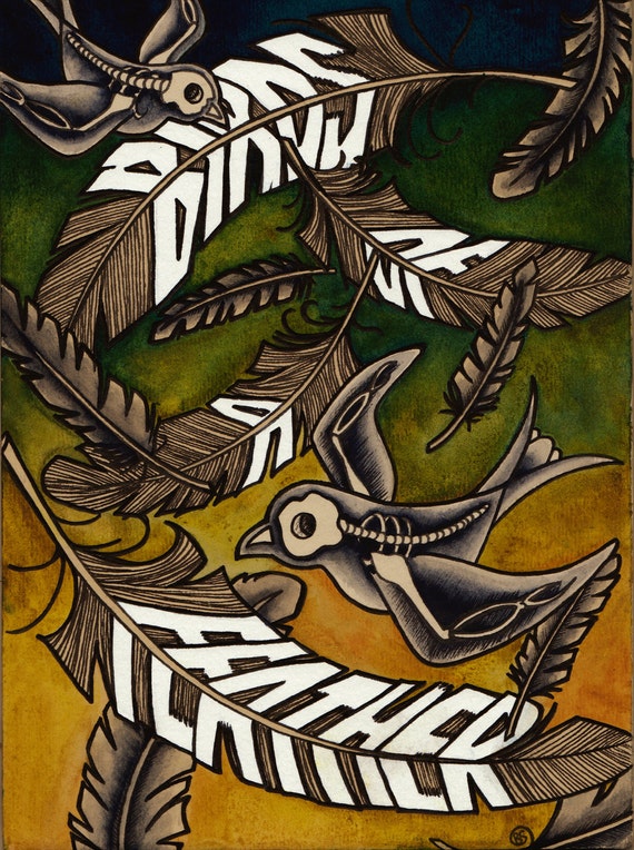 Birds of a Feather (5x7 print)