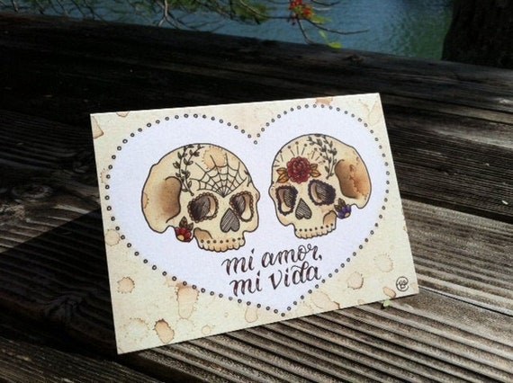 Mi amor, Mi Vida (5x7 card)