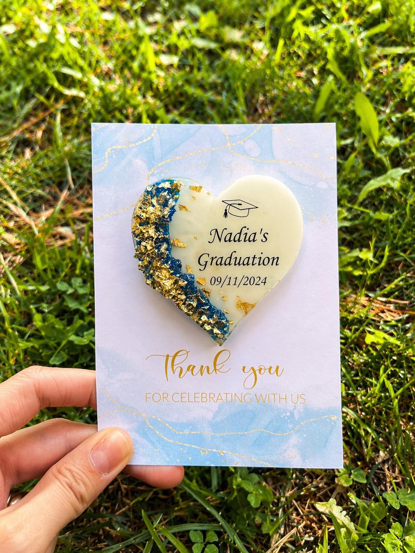 Personalized Graduation Magnet, Grad Keepsake, Graduation Party Favor ...