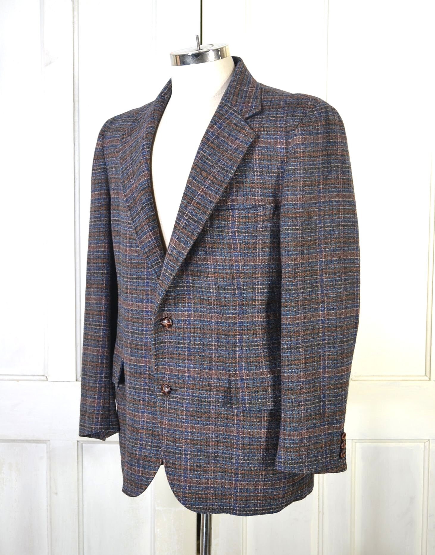 PENDLETON 70's〜80's Vintage 1980s Pendleton Blazer - 80s Pendleton Wool Sport Coat
