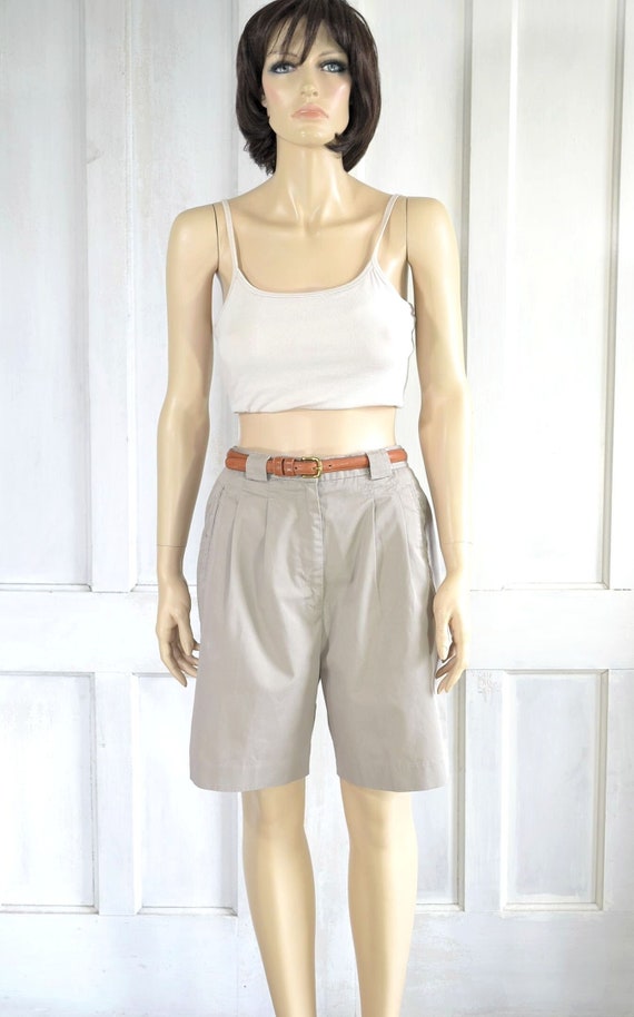 90s Vintage Khaki Shorts - Izod Club Preppy Shorts