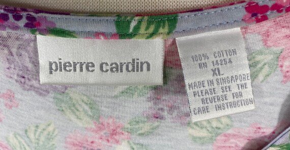 Pierre Cardin Dress - 90s Vintage - Cotton Jersey… - image 10