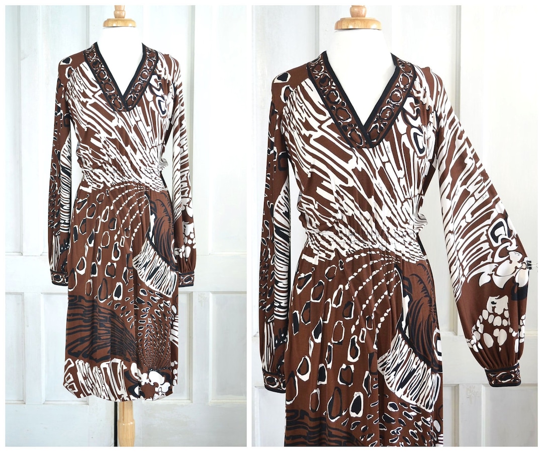 Vintage Emilio Pucci Silk Jersey Dress - 60s Pucci Dress
