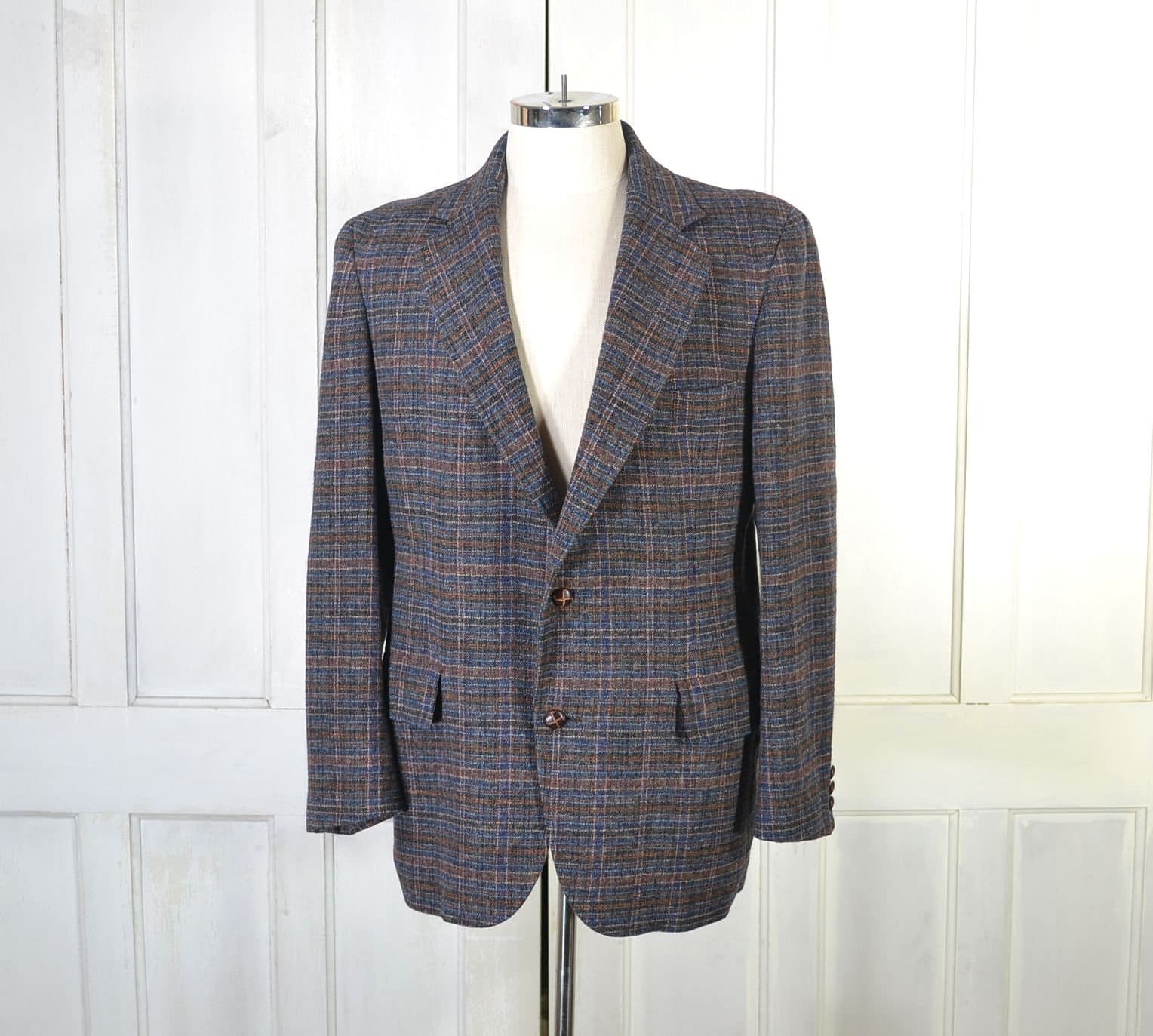 Vintage 1980s Pendleton Blazer - 80s Pendleton Wool Sport Coat