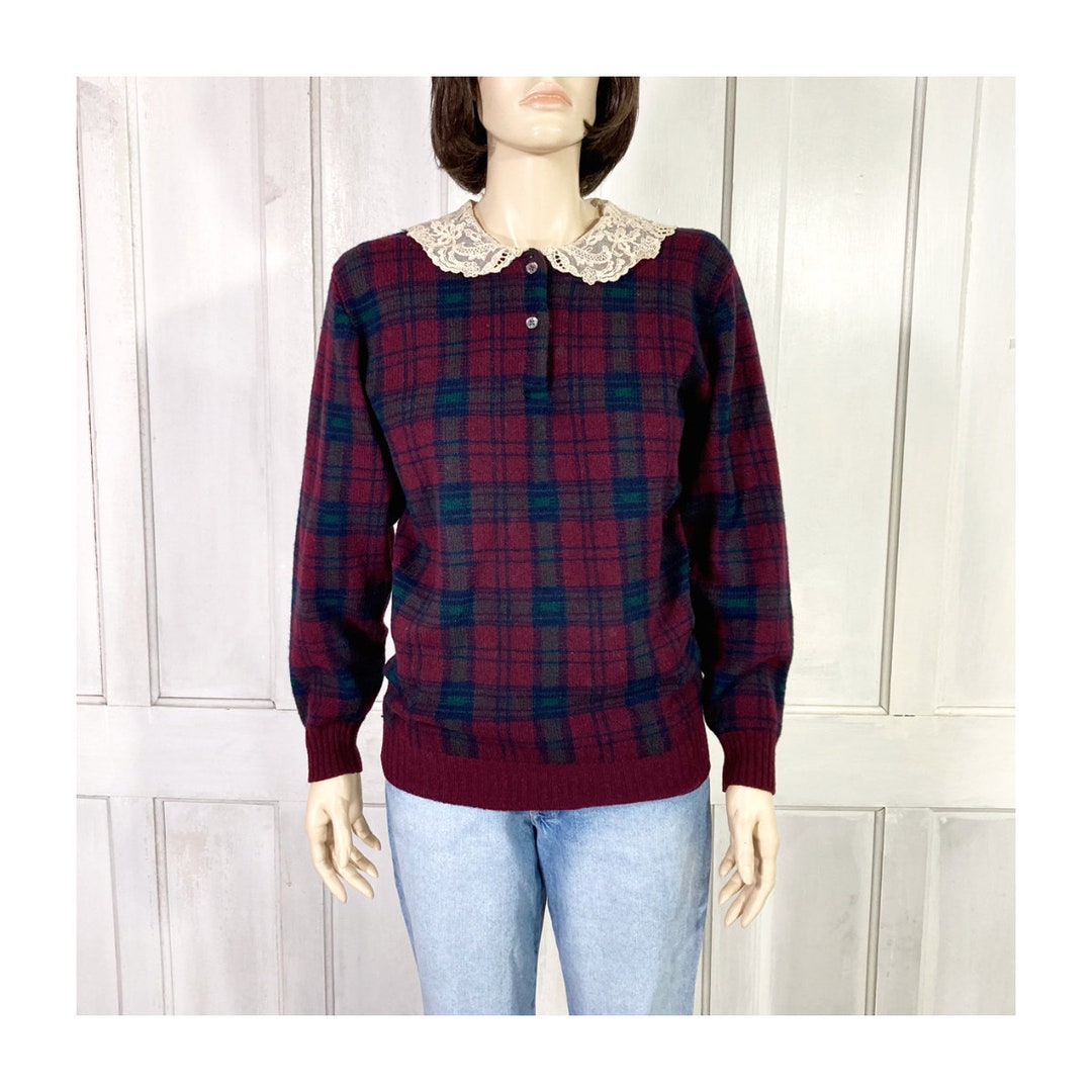 80's Western Motif Wool Sweater Vest by Ralph Lauren main image 1