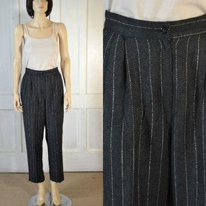 Petite Tapestry Damask Black Purple and Blue Vintage Pants 1970s Unique  Hippie Boho Pants for Short Girl 26 Inch Inseam Size XS Small 