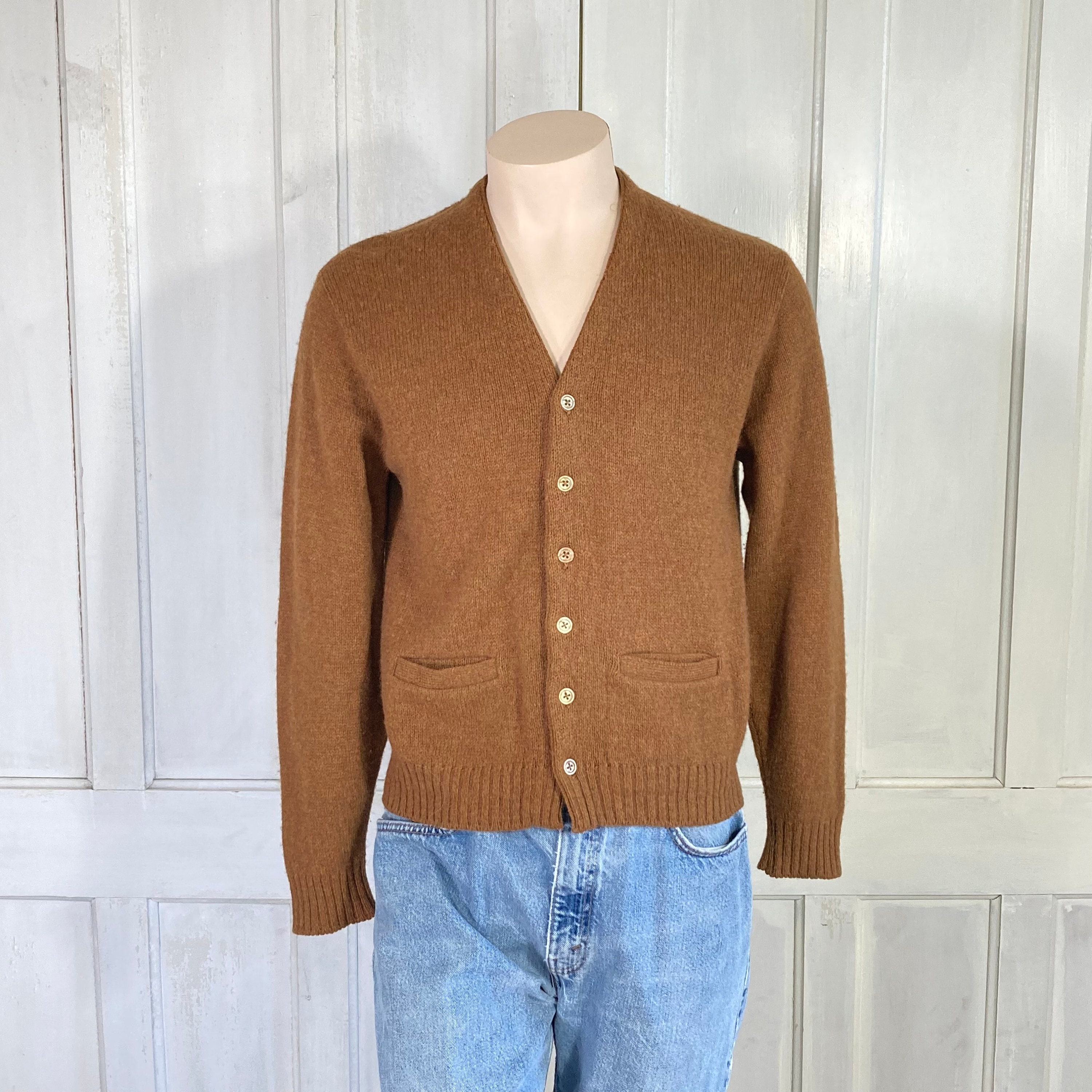 Vintage Jantzen Sweater - 60s Jantzen Scotch Tumbler Cardigan 