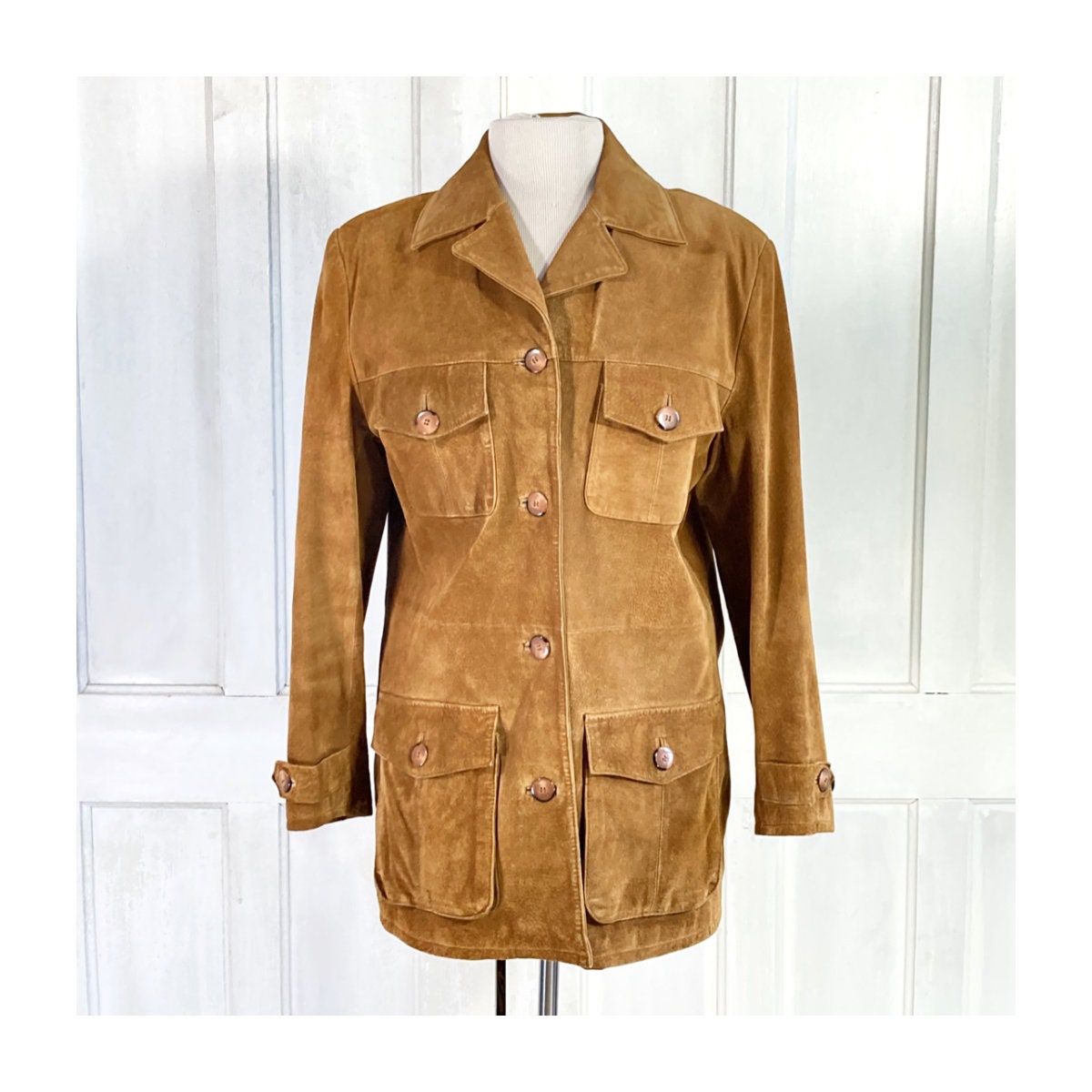 Ralph lauren suede safari jacket best sale