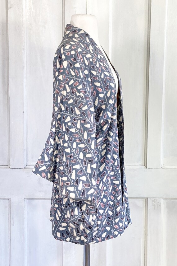 Vintage Haori Kimono - Silk Kimono - Japanese Hao… - image 6