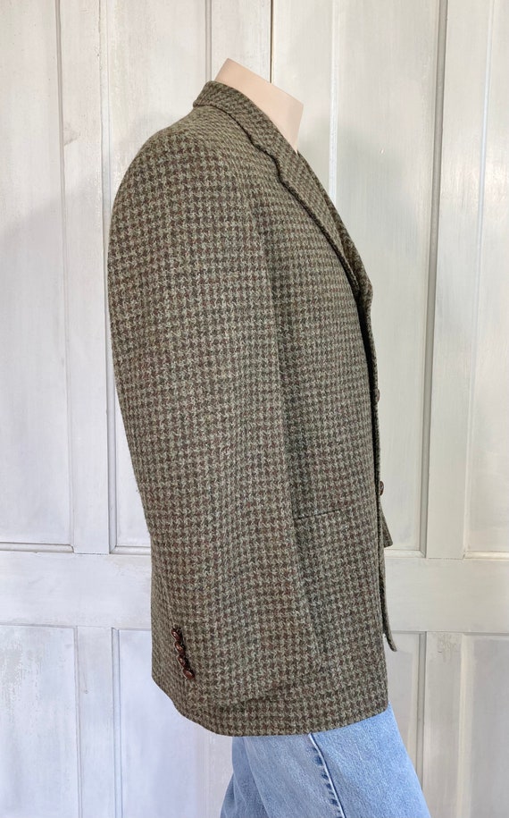 Vintage Harris Tweed Sportcoat -  Orvis Wool Blaz… - image 6