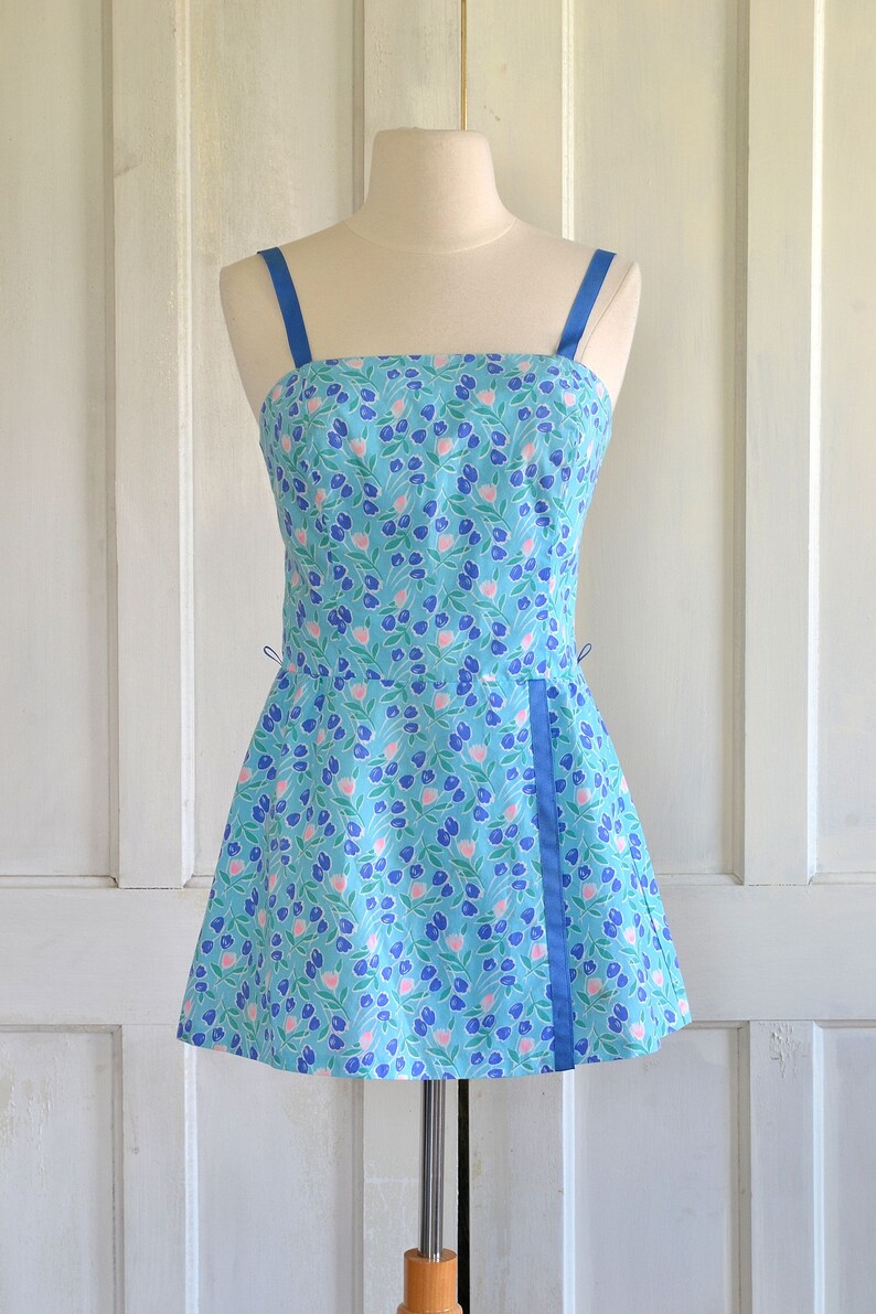 playsuit with long skirt attached