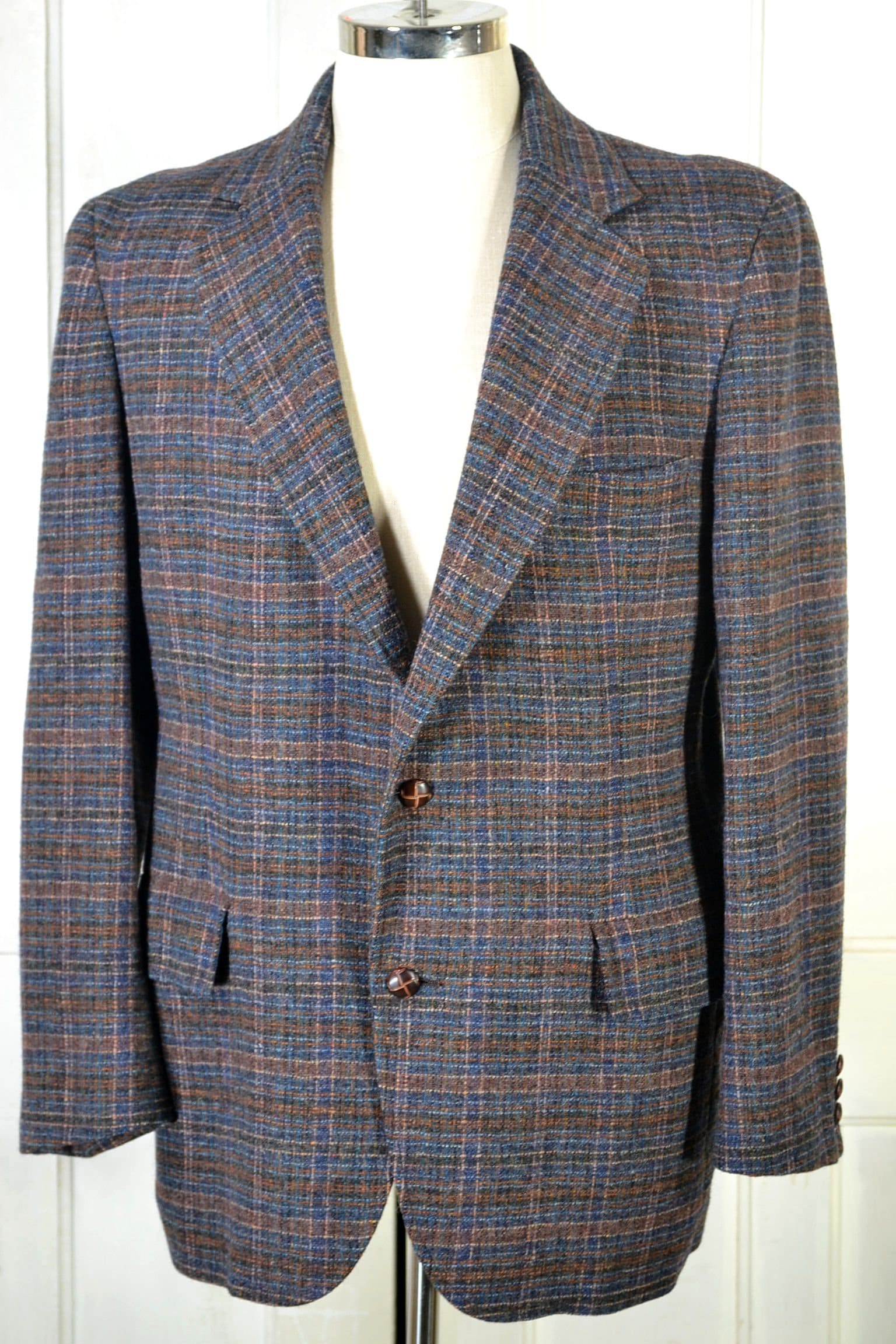 Vintage 1980s Pendleton Blazer - 80s Pendleton Wool Sport Coat
