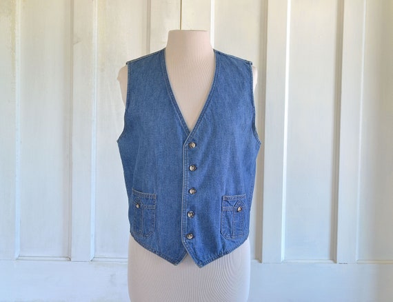 70s Denim Vest