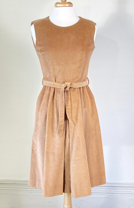 slim fit dress slacks Vintage fit and flare corduroy dress women 4568  Xiaolizi