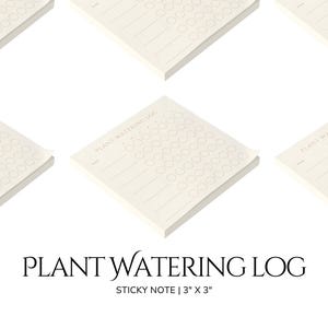 Tracker Plantenwatergift-tracker Sticky Note Kamerplantenlogboek Bewateren Plantenverzorgingstracker Kamerplant Plantenlogboek voor binnen Plantengroei bijhouden