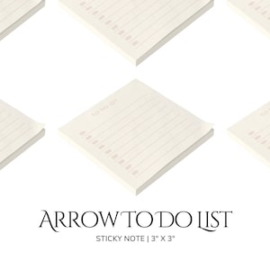 To Do List Sticky Tearable Notepad Minimalist To-Do List Daily Checklist Sticky Notes Planner Note Pads Simple To Do Sticky Notes