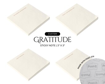 Dankbaar plakbriefje Aangepast zelfzorgblok Mindfulness Kladblok Dagelijks dankbaarheidsdagboek Wellnesscadeau zelfzorg