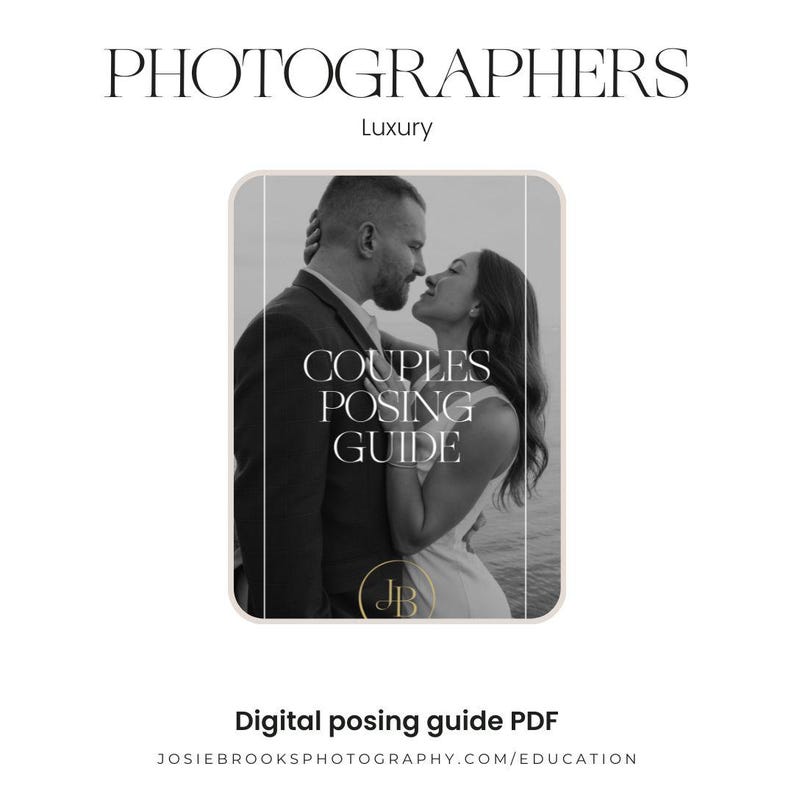 Couples Posing Guide for Photographers | Authentic Images (digital ...