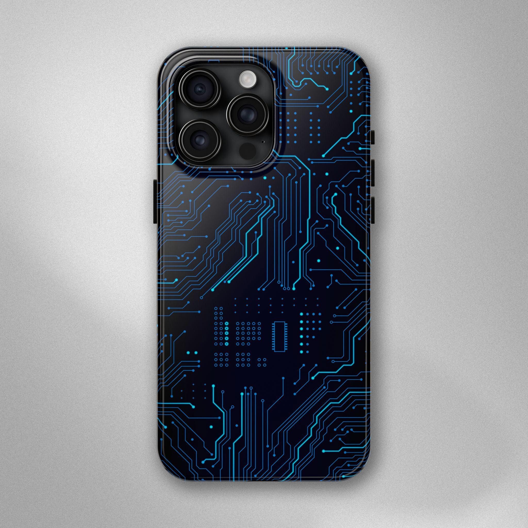 Circuit Board Pattern Phone Cases for iPhone Samsung