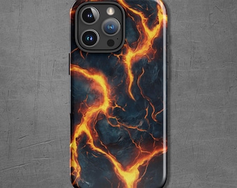 Lava iPhone Case Molten Magma Phone Cover Fire iPhone® Case