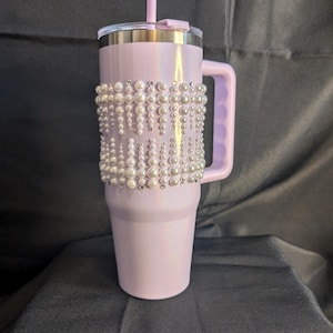 Pearl and crystal Tumbler