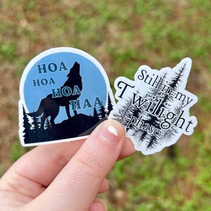 Twilight Themed Vinyl Stickers