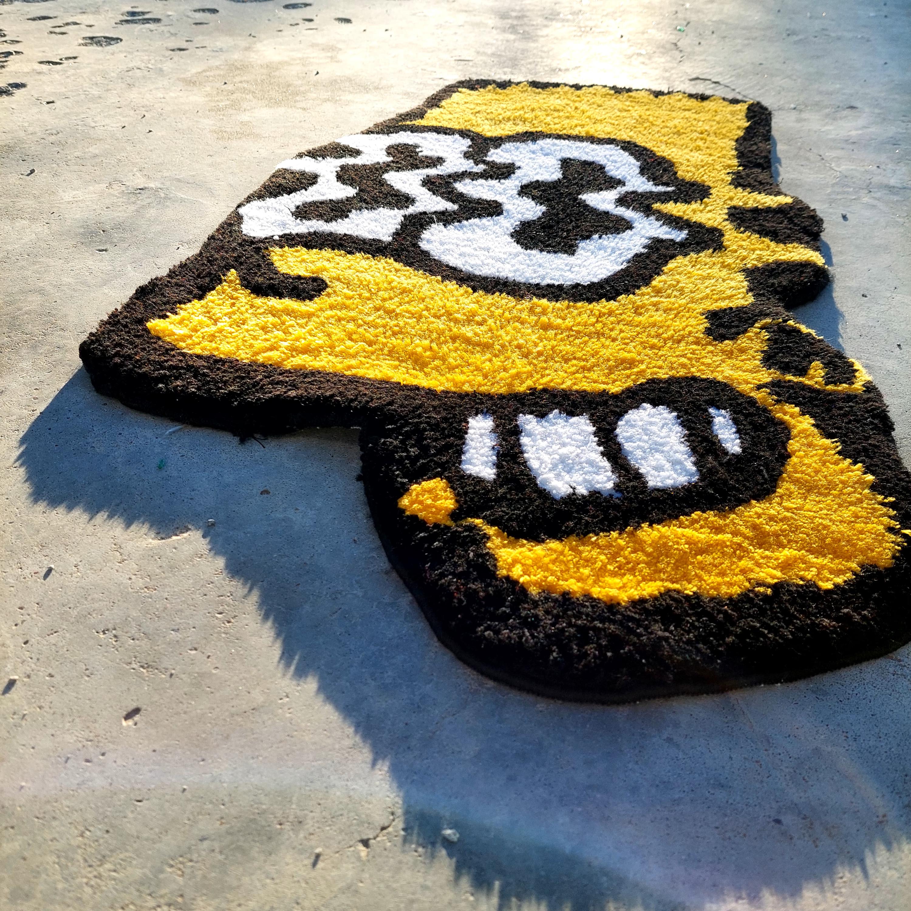Bart Simpsons Tufted Rug, the Simpsons Tufted, Funny Tufted, Movie ...