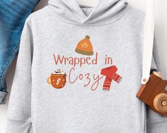 Sudadera con capucha de polar para niños pequeños: ropa de abrigo suave para niños