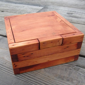 Wood Memory Box - Rustic Home Decor - Keepsake Stash Box