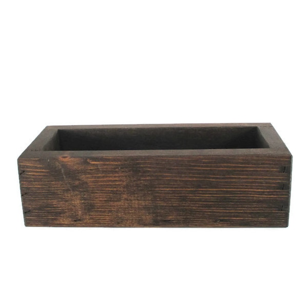 Wood Succulent Planter Box Centerpiece - Home Decor